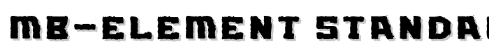 MB-Element Standard font